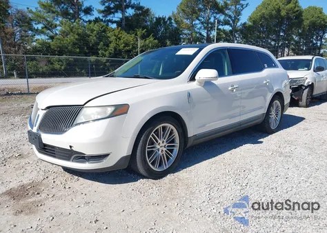2013 Lincoln Mkt Ecoboost from USA, damaged, VIN 2LMHJ5AT4DBL50757